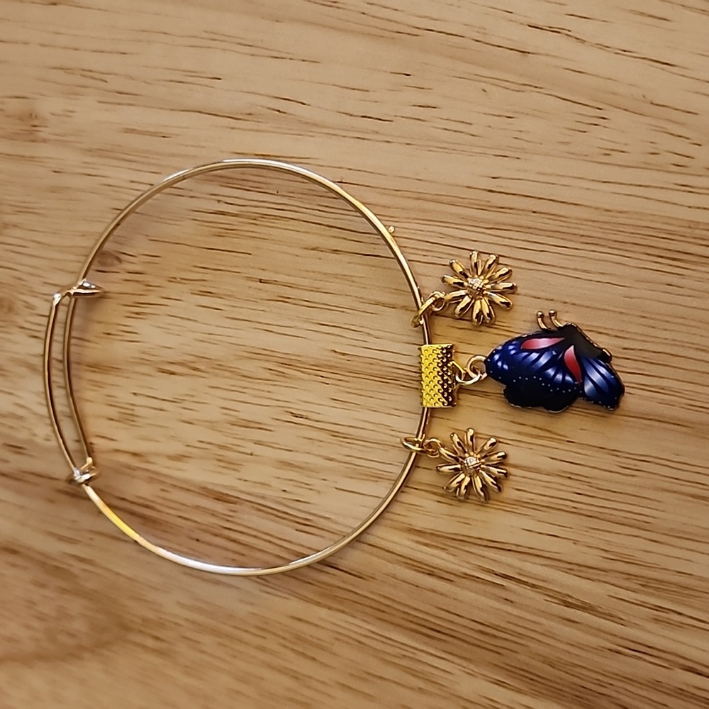 Handcrafted Slider Charm Bracelet